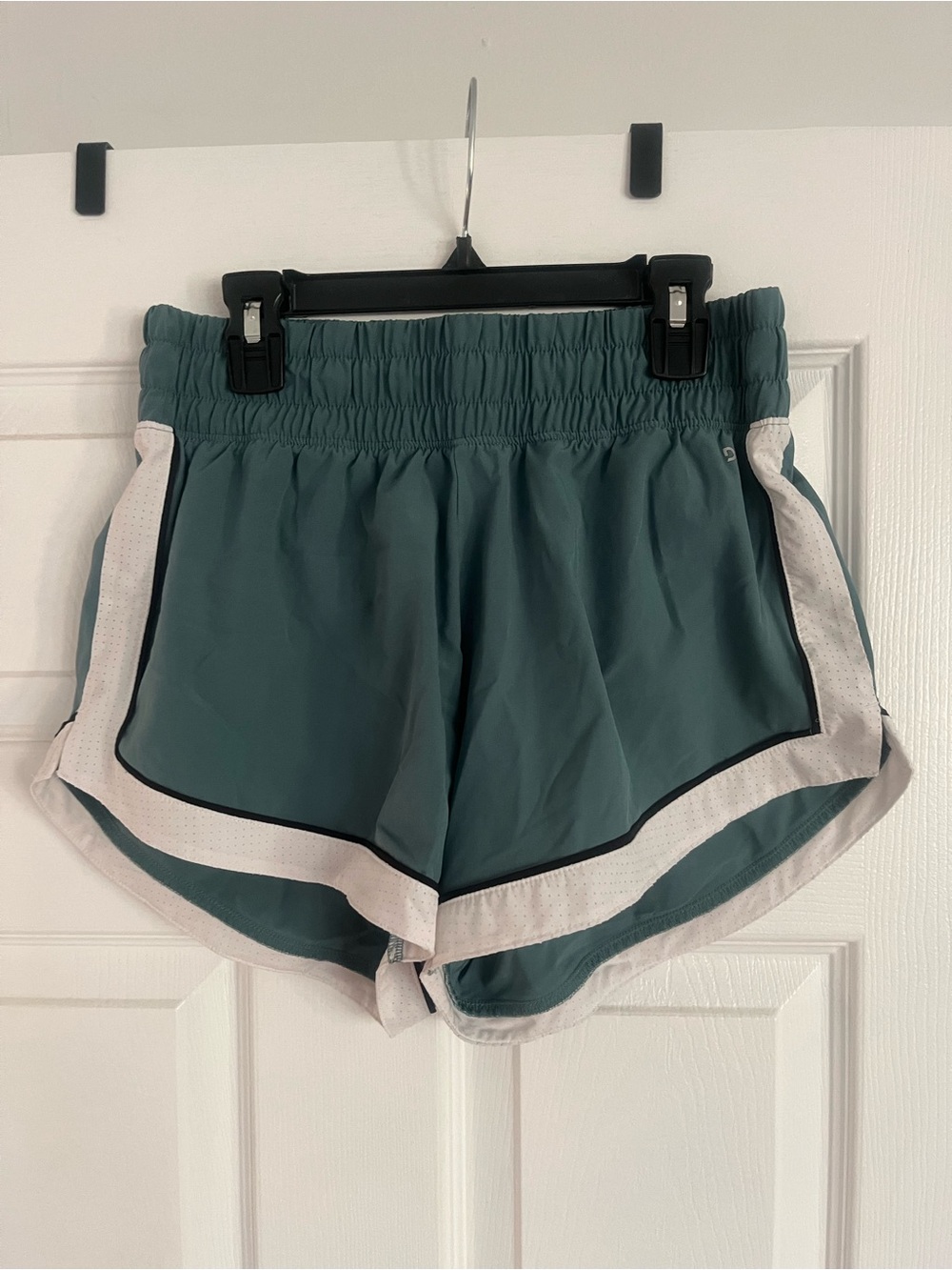 DSG Teal Athletic Shorts with White Trim